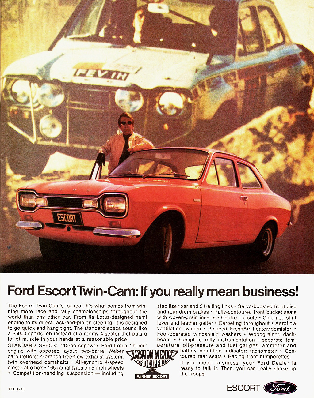 1971 Ford Escort Twin Cam Australia